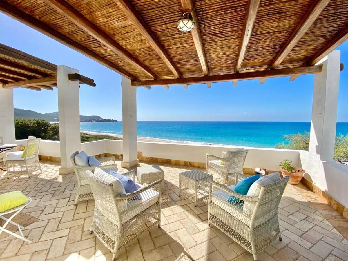 Apartament Beachfront House Geremeas Sardegna Zewnętrze zdjęcie