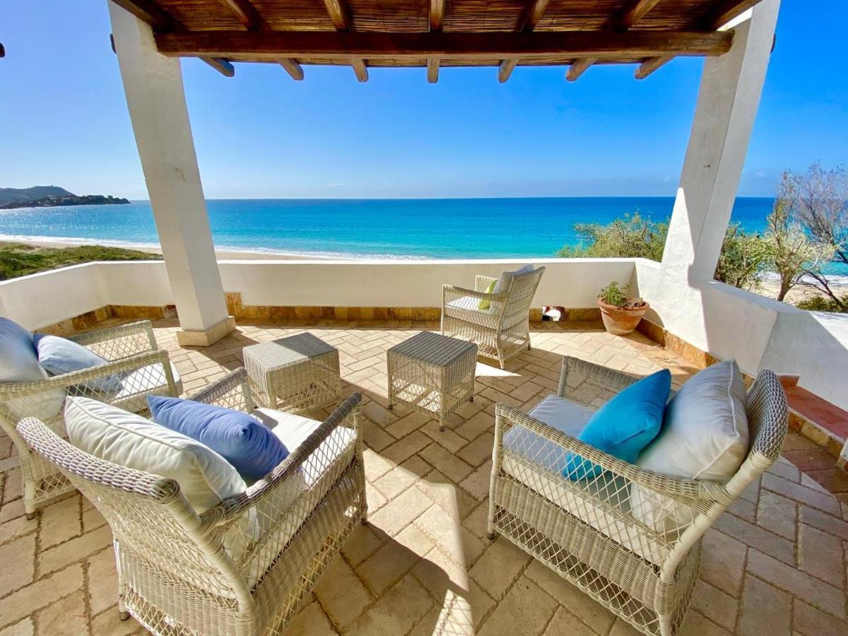 Apartament Beachfront House Geremeas Sardegna Zewnętrze zdjęcie