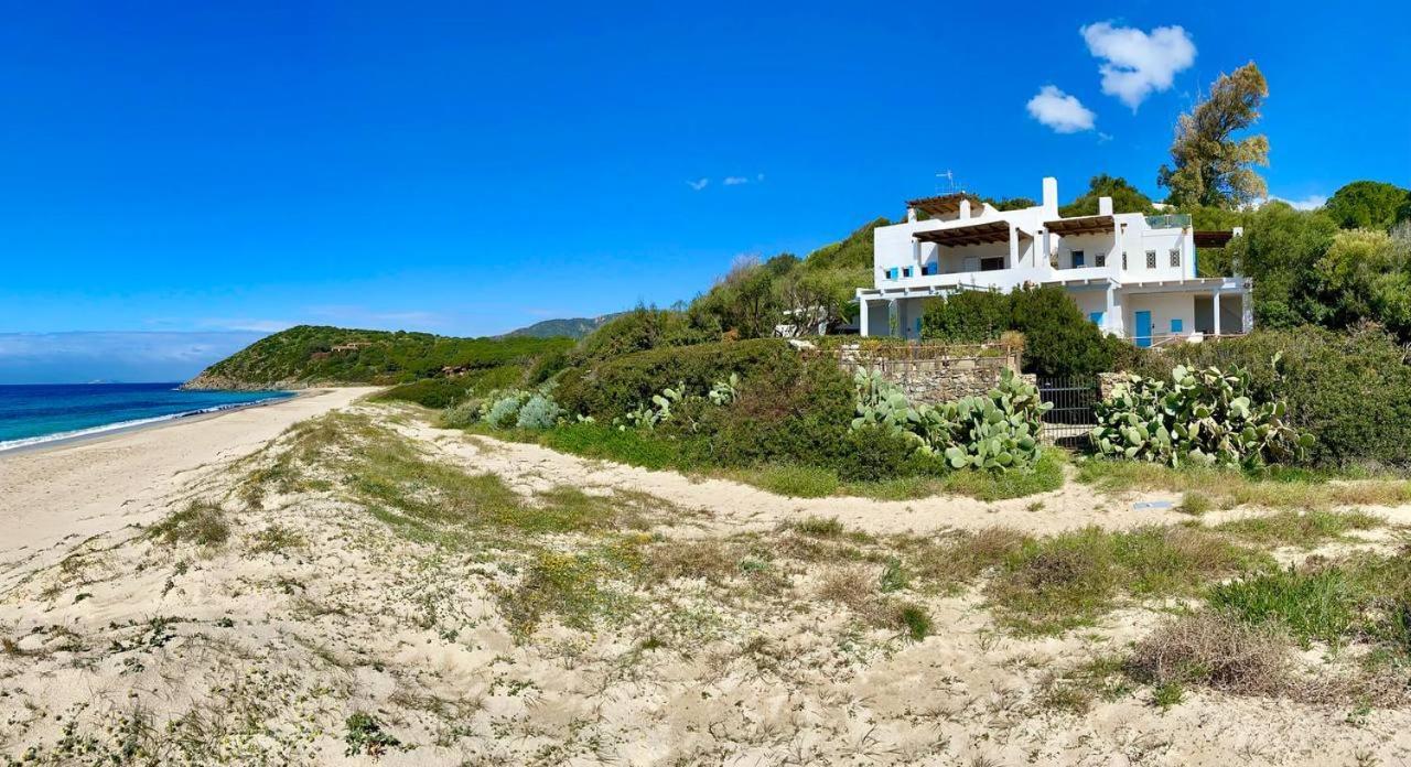 Apartament Beachfront House Geremeas Sardegna Zewnętrze zdjęcie