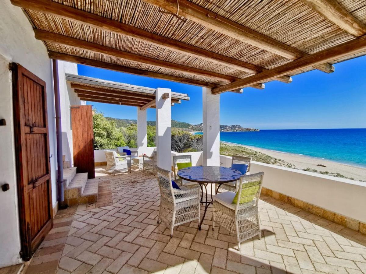 Apartament Beachfront House Geremeas Sardegna Zewnętrze zdjęcie