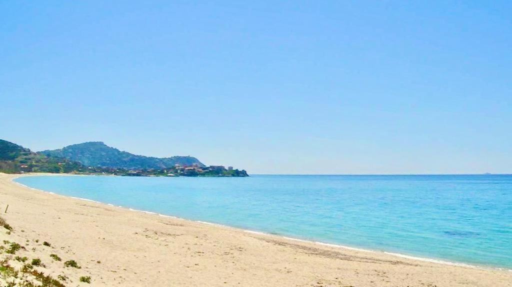 Apartament Beachfront House Geremeas Sardegna Zewnętrze zdjęcie