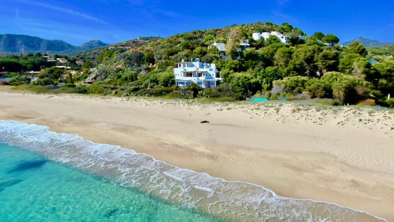Apartament Beachfront House Geremeas Sardegna Zewnętrze zdjęcie