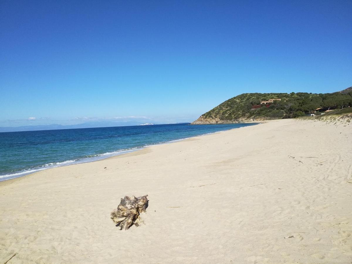 Apartament Beachfront House Geremeas Sardegna Zewnętrze zdjęcie